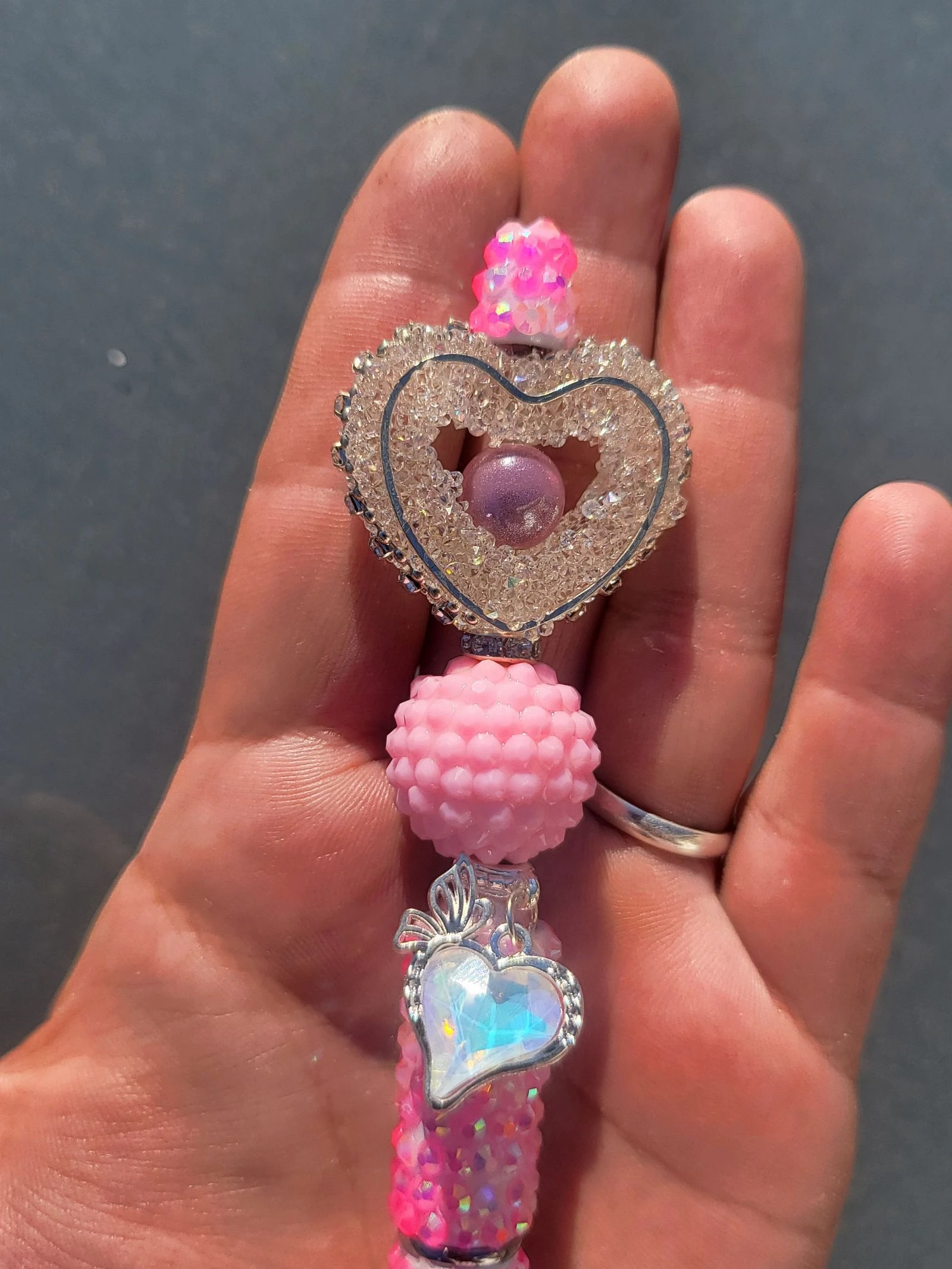 Magnífico bolígrafo con strass brillantes – photo 2